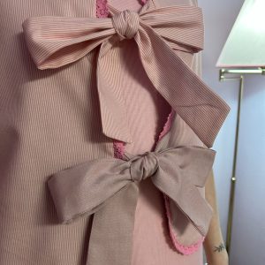 Chaleco Rosa Puntilla