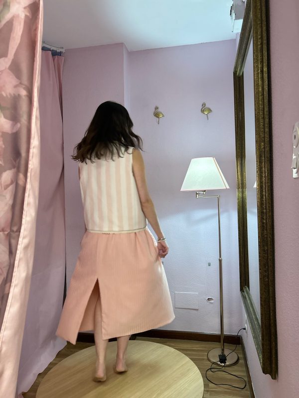 Falda Plisada Rosa - Imagen 2