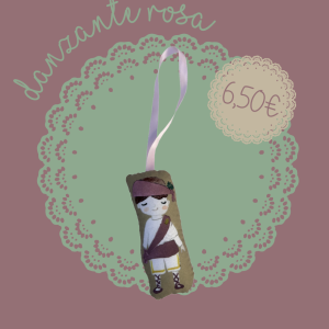 ADORNO DANZANTE ROSA