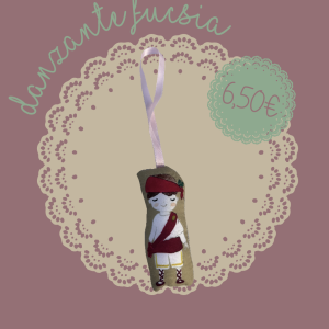 ADORNO DANZANTE FUCSIA