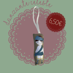 ADORNO DANZANTE AZUL CELESTE