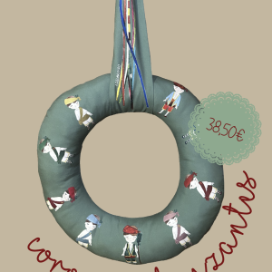 CORONA NAVIDAD DANZANTES